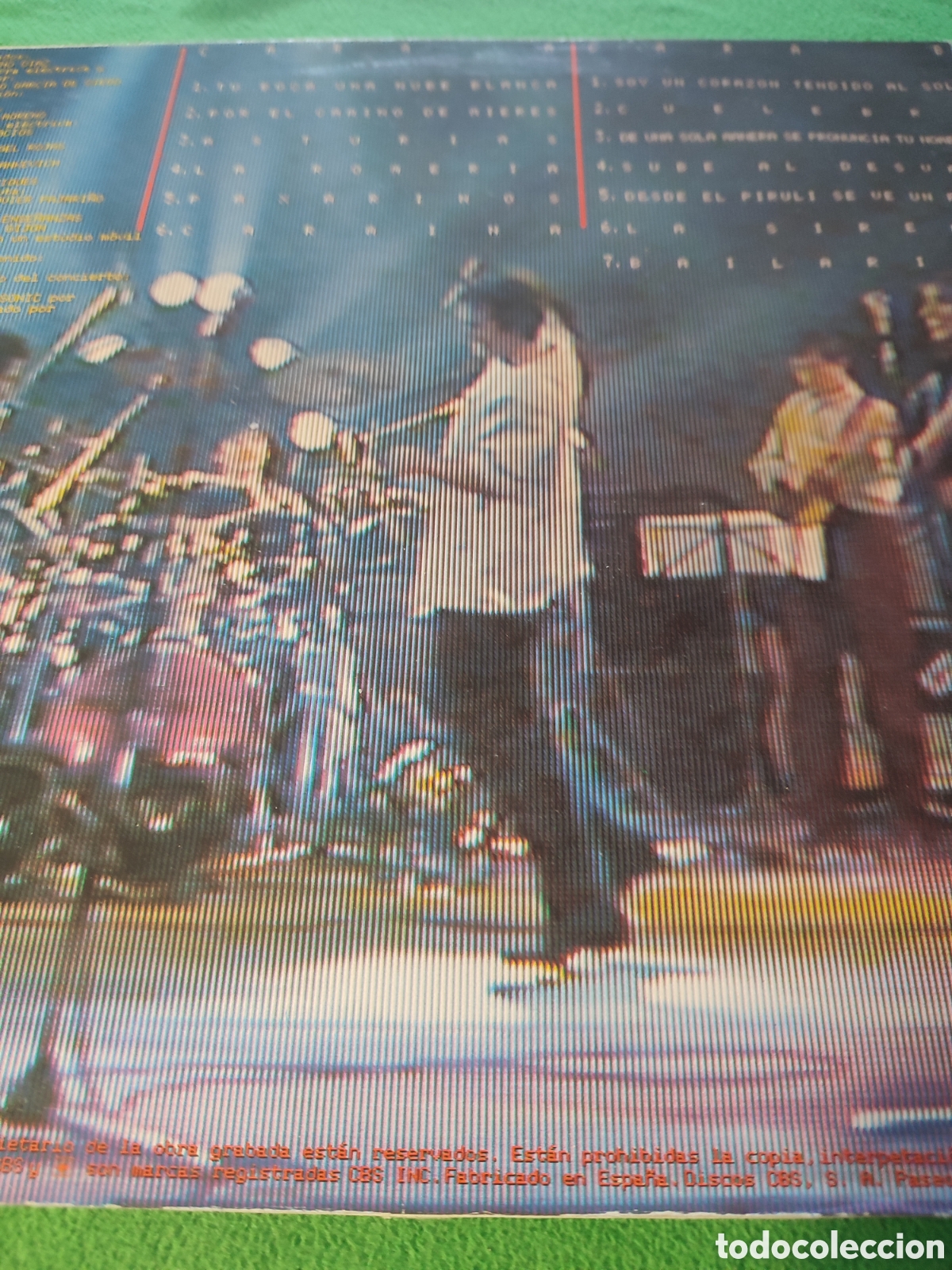 Discos de vinilo: V&iacute;ctor Manuel - En directo edicion 1985 - Foto 2