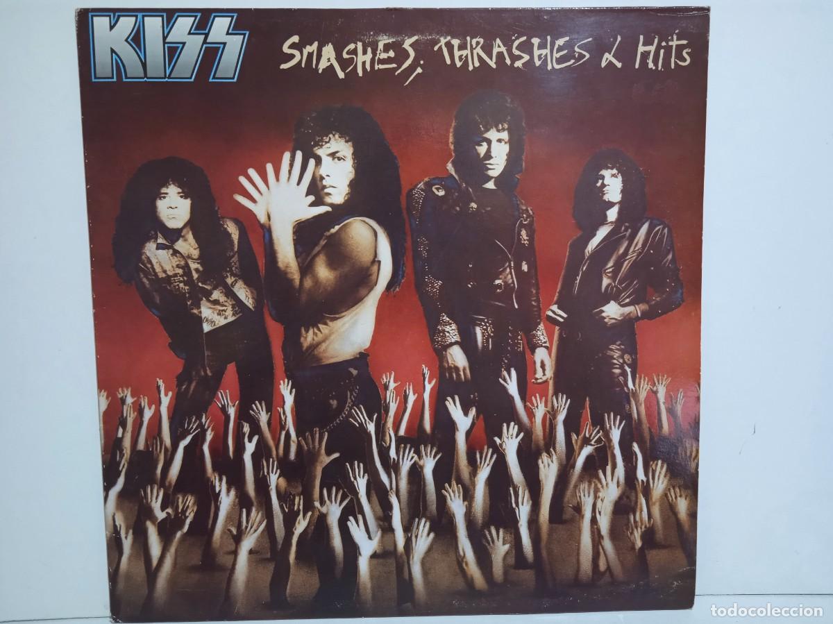 Discos de vinilo: Kiss - Smashes, Thrashes & Hits - LP - Funda Interior - 1988 - Espa&ntilde;a