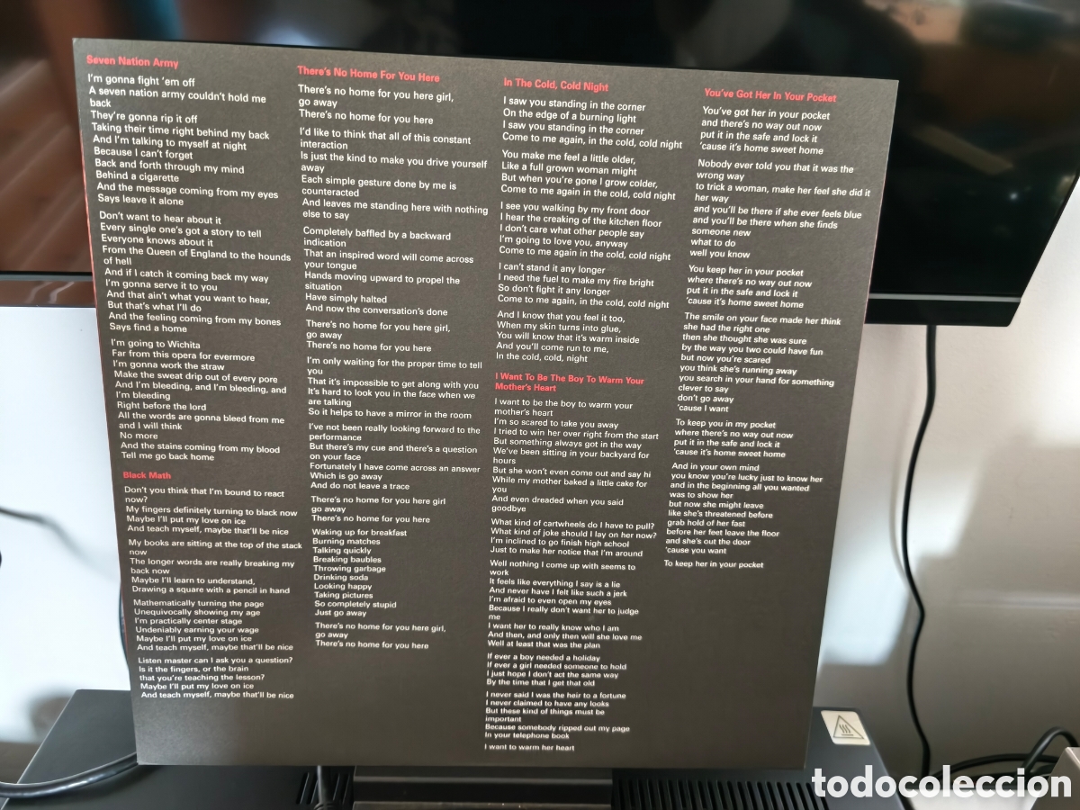 Discos de vinilo: The White stripes: Elephant LP 2003 UK - Foto 5