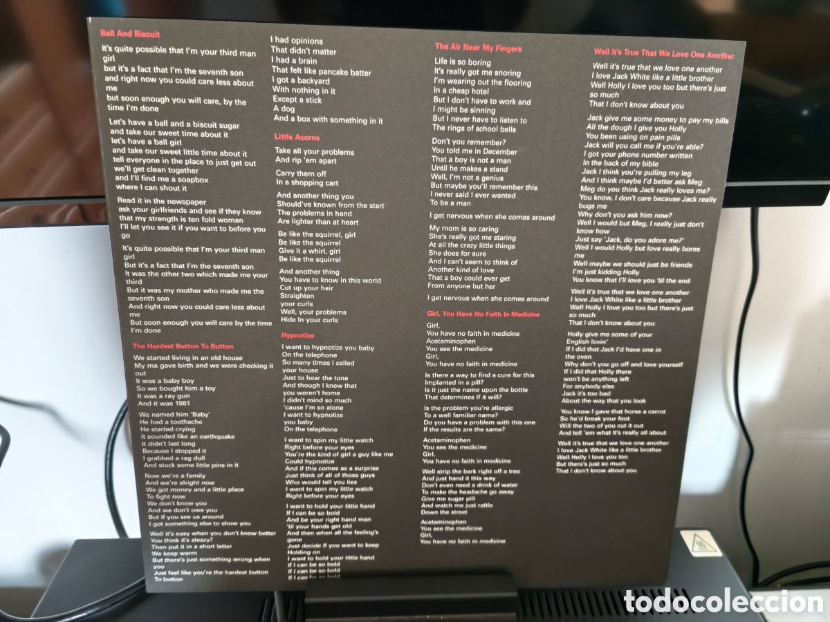 Discos de vinilo: The White stripes: Elephant LP 2003 UK - Foto 6