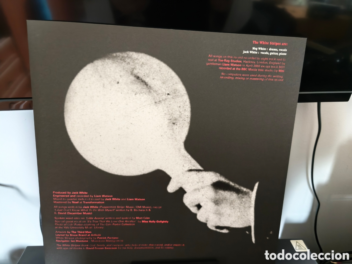 Discos de vinilo: The White stripes: Elephant LP 2003 UK - Foto 7