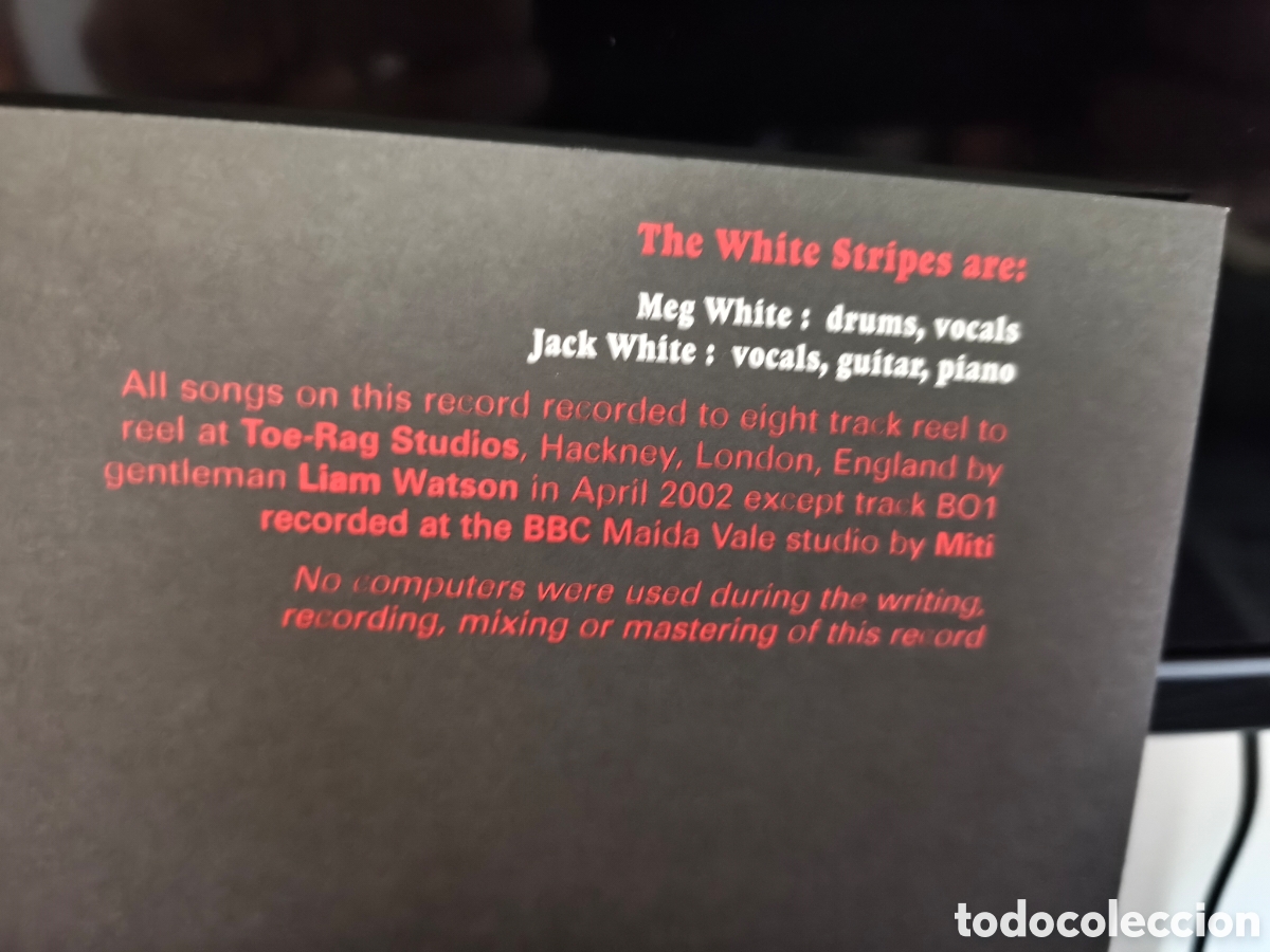Discos de vinilo: The White stripes: Elephant LP 2003 UK - Foto 8