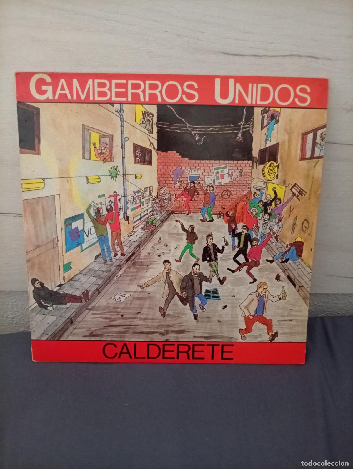 Discos de vinilo: Gamberros Unidos &ndash; Calderete