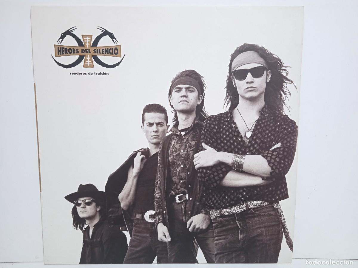 Discos de vinilo: Heroes Del Silencio - Senderos De Traicion - LP - 1990 - Primera Edicion Espa&ntilde;a