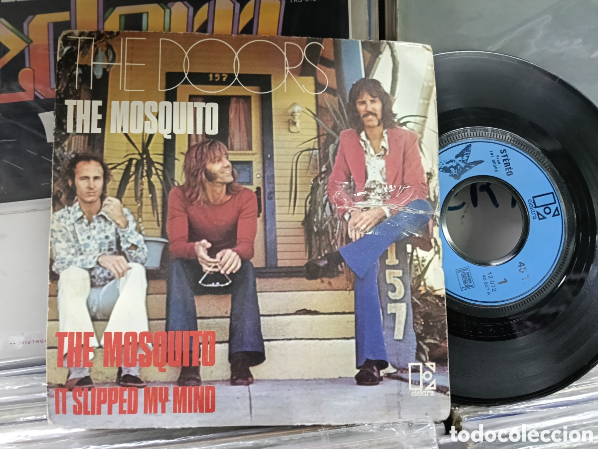 Discos de vinilo: The Doors single the mosquito francia
