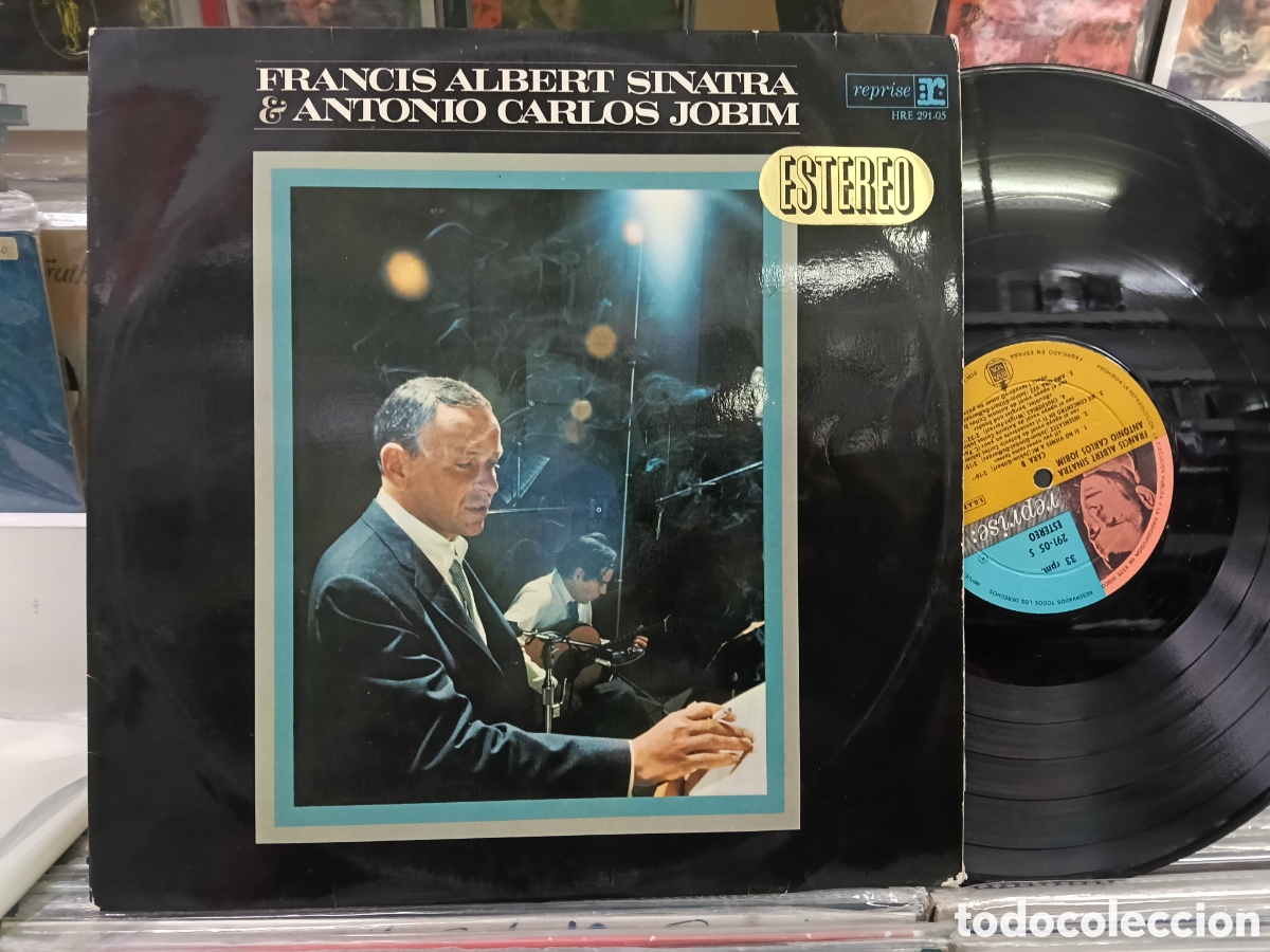 Discos de vinilo: Sinatra & Jobim lp Espa&ntilde;a 1967