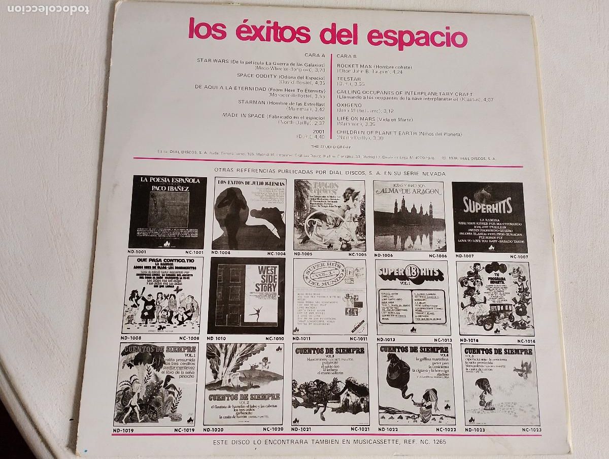 Discos de vinilo: The Studio Group &ndash; Los Exitos Del Espacio, 1978, ed espa&ntilde;ola,Glam, Disco - Foto 4