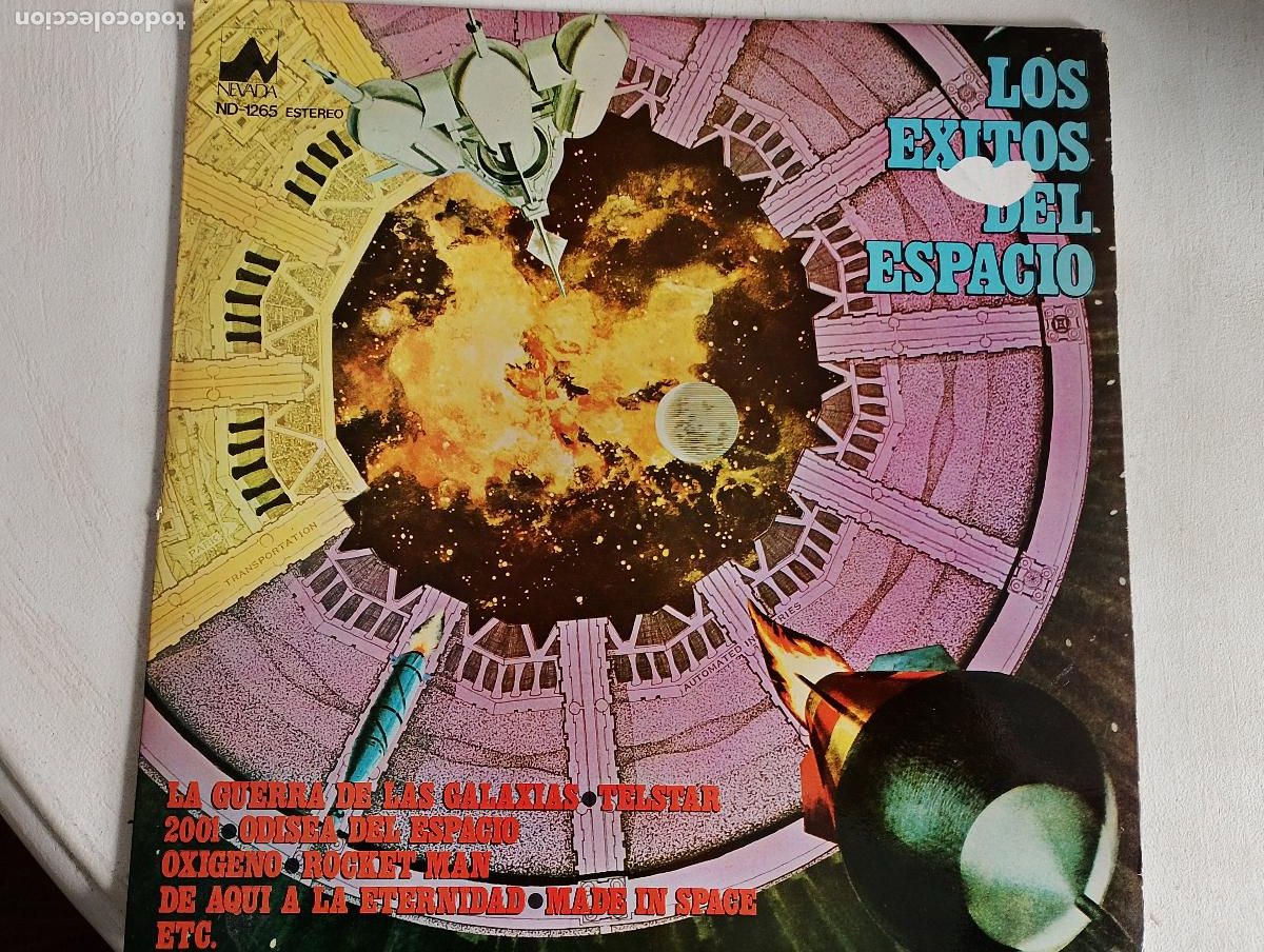 Discos de vinilo: The Studio Group &ndash; Los Exitos Del Espacio, 1978, ed espa&ntilde;ola,Glam, Disco