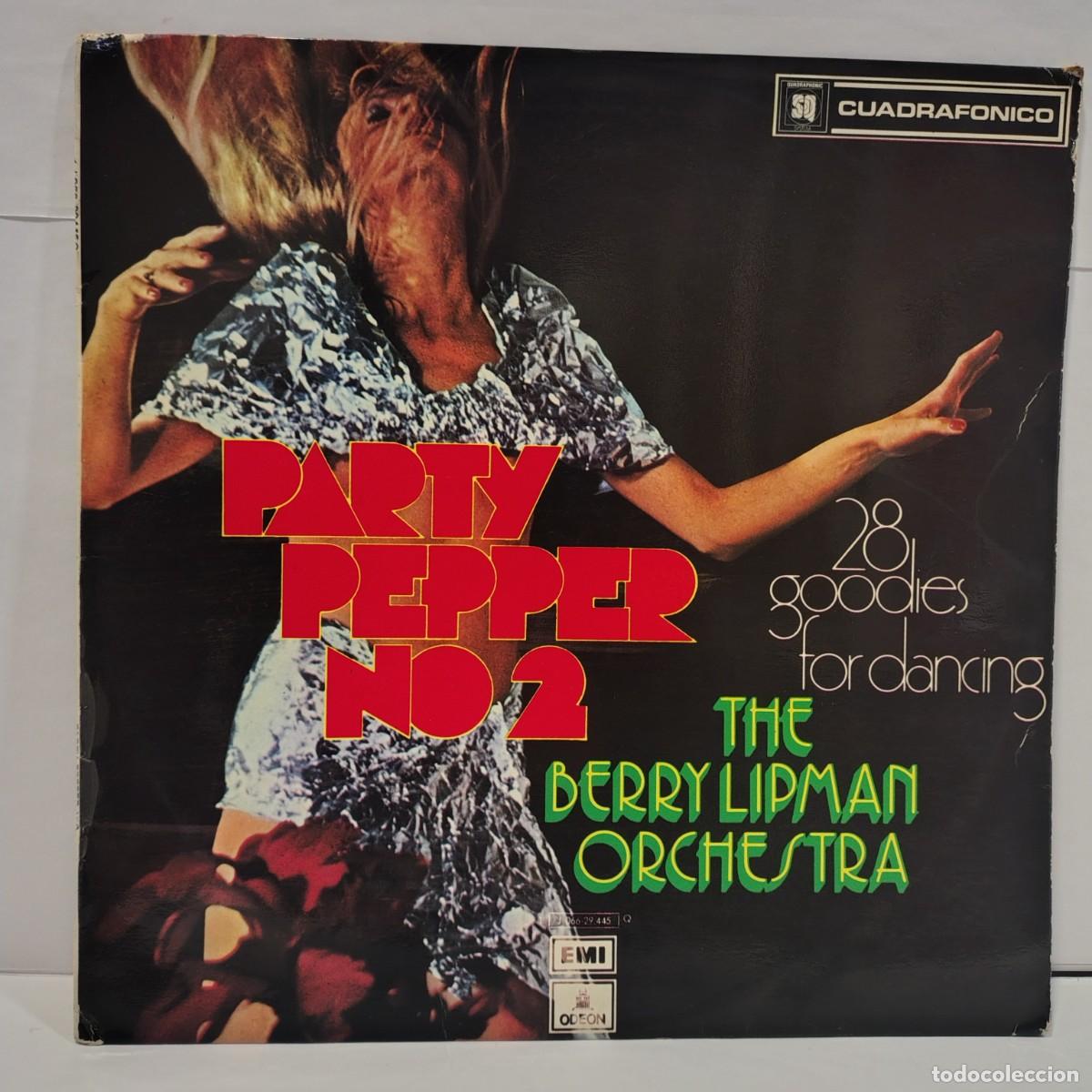 Discos de vinilo: The Berry Lipman Orchestra &ndash; Party Pepper No 2. VINILO (LP, ALBUM). CCM2