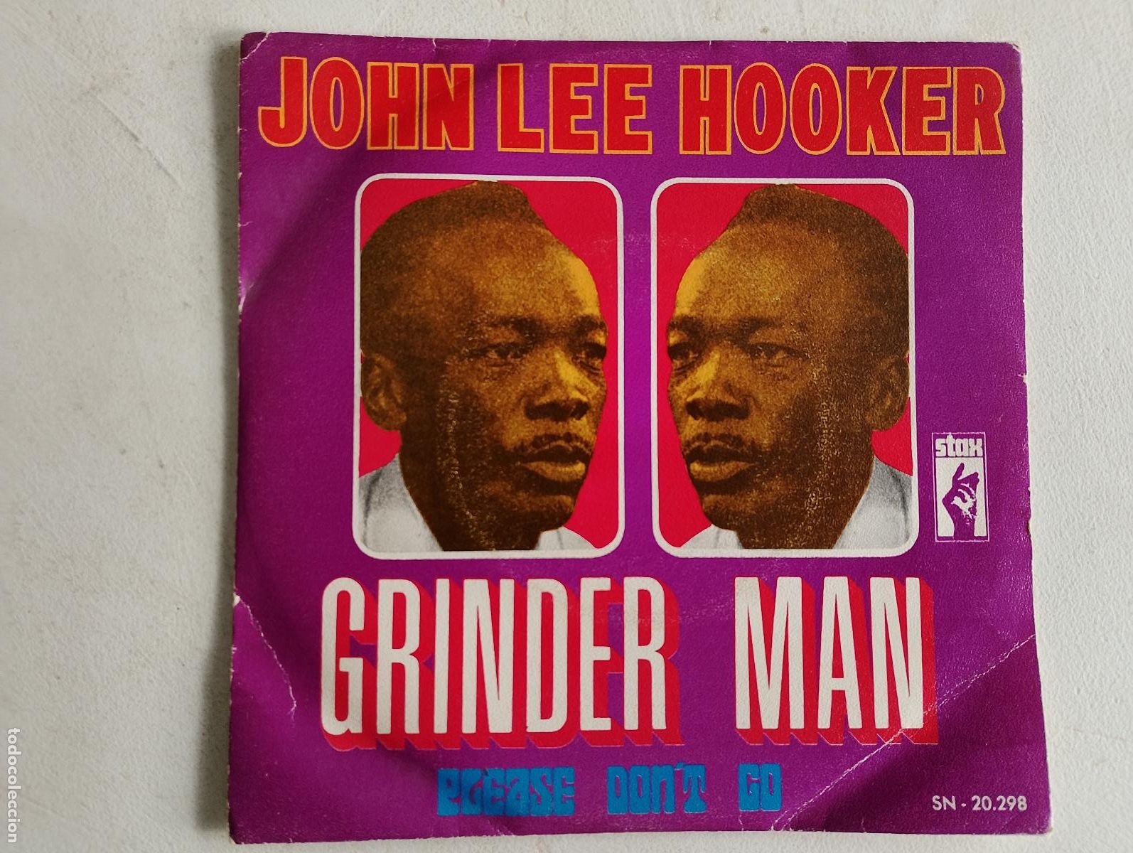 Discos de vinilo: John Lee Hooker &ndash; Grinder Man,1969 ed espa&ntilde;ola , Delta Blues