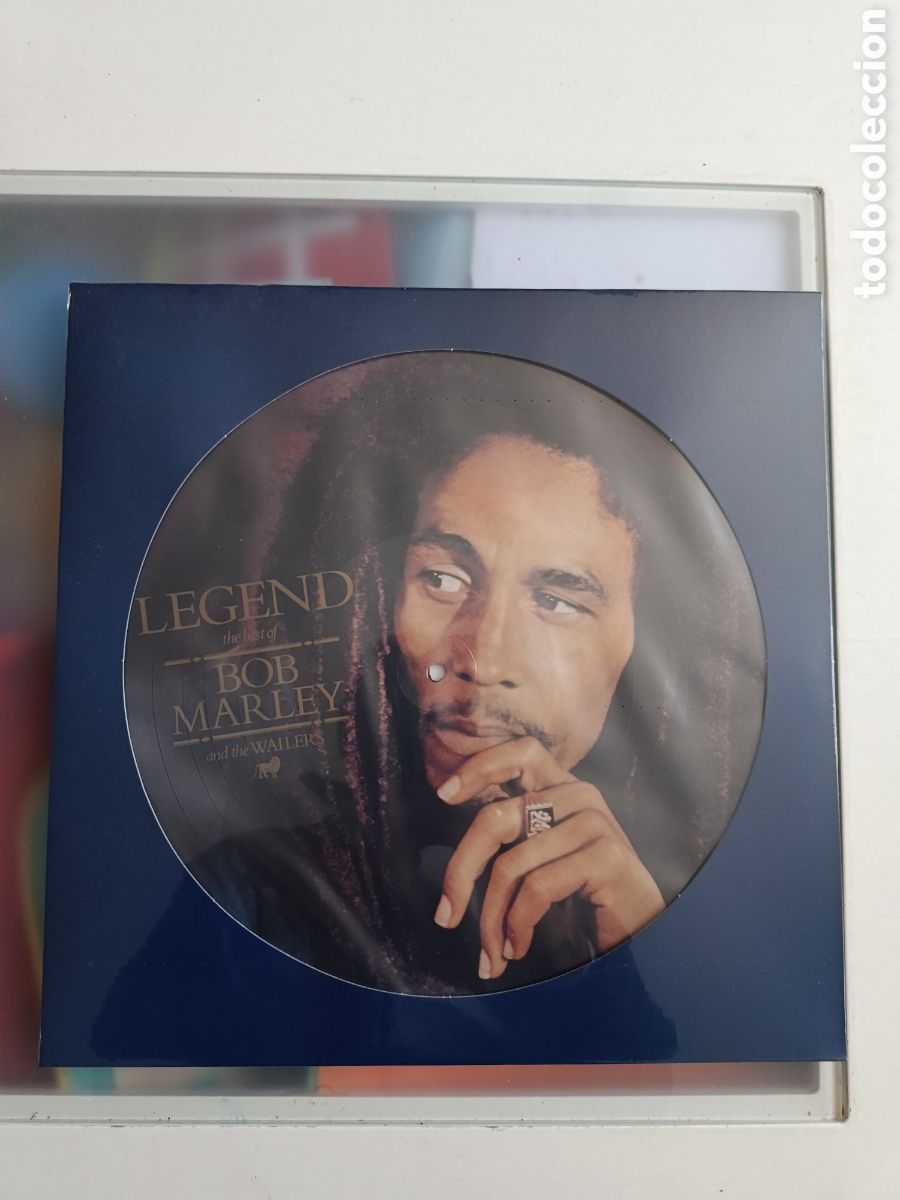 Discos de vinilo: Lp Bob Marley. Legend picture disc - Foto 1