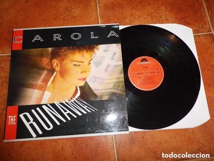 Discos de vinilo: CAROLA The Runaway MAXI SINGLE VINILO ESPA&Ntilde;A BEE GEES MAURICE GIBB ROBIN GIBB MUY RARO