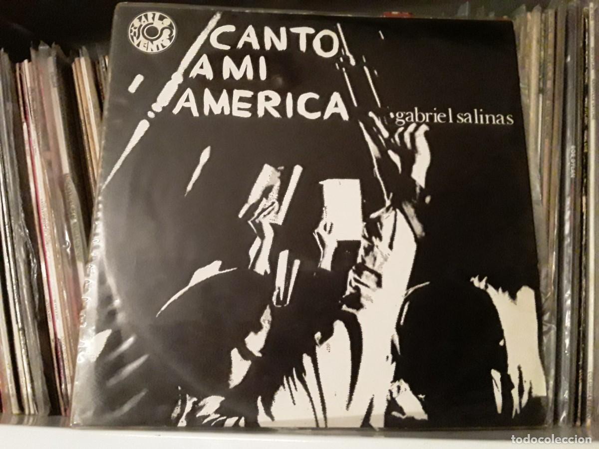 Discos de vinilo: Gabriel Salinas - Canto A Mi Am&eacute;rica (LP, Album, RE)
