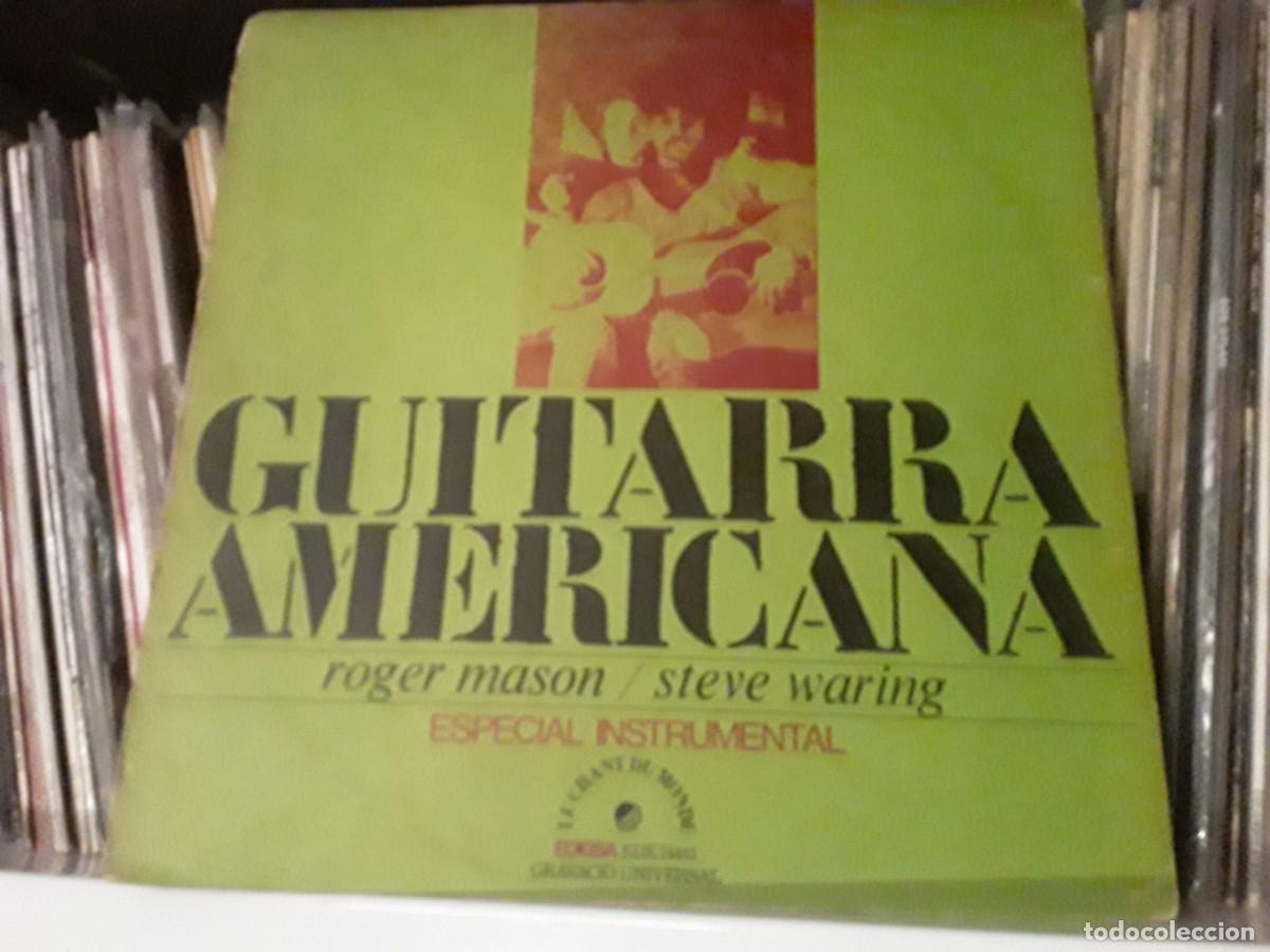 Discos de vinilo: Roger Mason / Steve Waring - Guitarra Americana (LP) edic. spain 1972