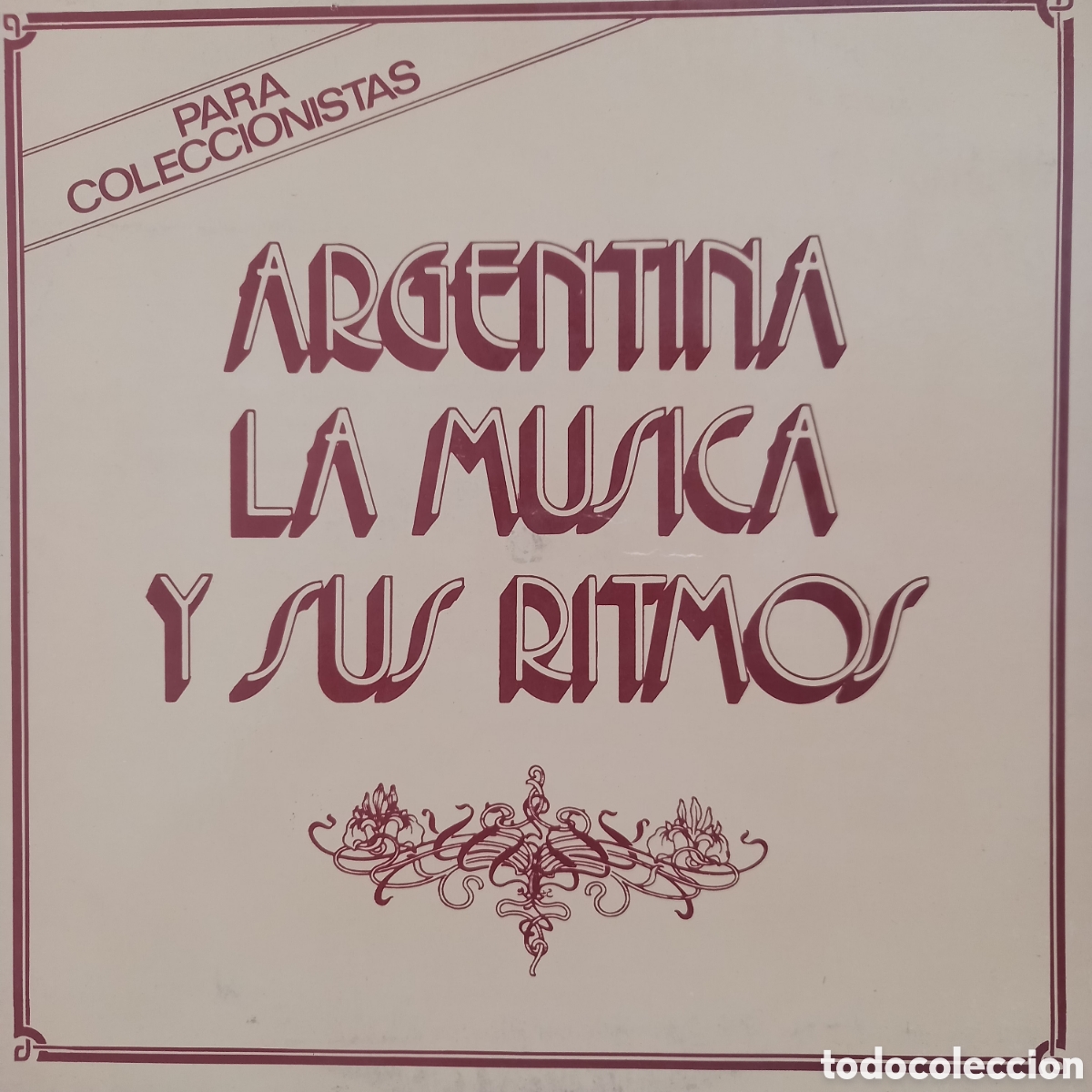 Discos de vinilo: Lp Musica Argentina tango pasodoble Vals Francisco canaro Ernesto fama no comun