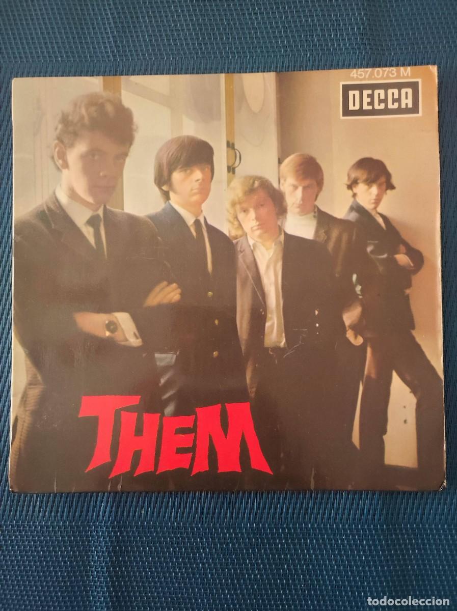 Discos de vinilo: Vinilo EP 45 RPM Them (Van Morrison) &ndash; Gloria / Here Comes The Night (Decca 1967)