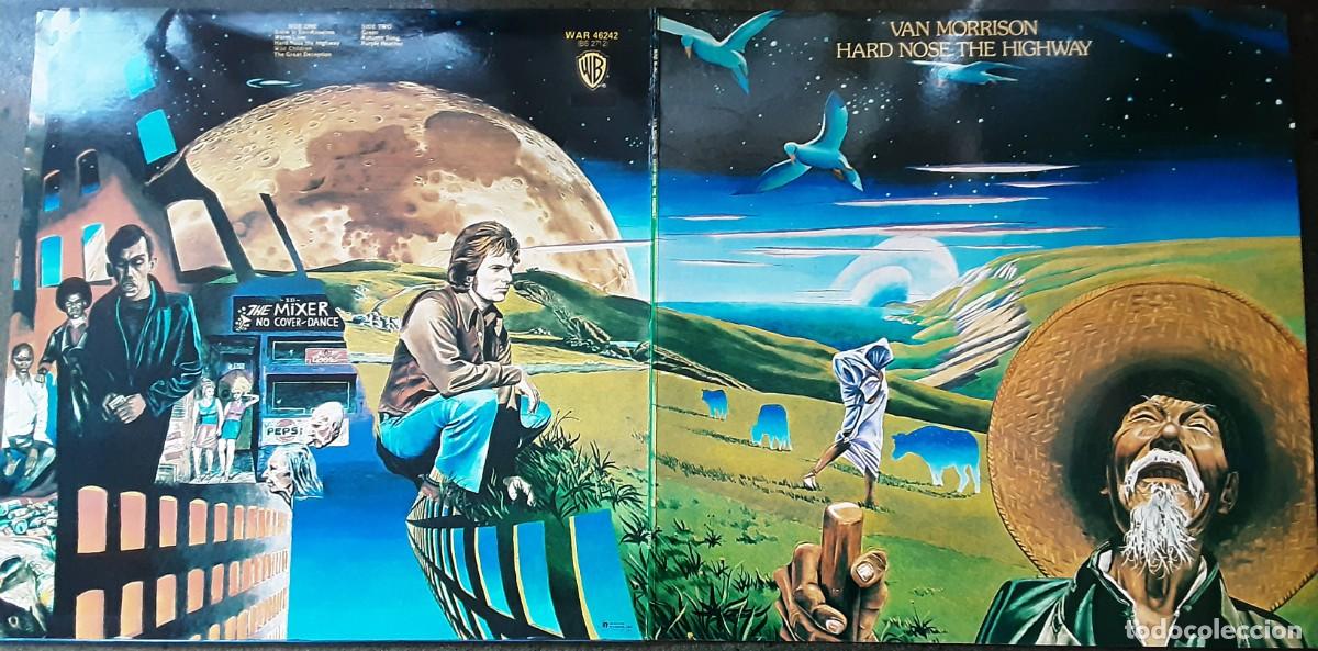 Discos de vinilo: Lp VAN MORRISON; Hard nose the highway - Foto 1