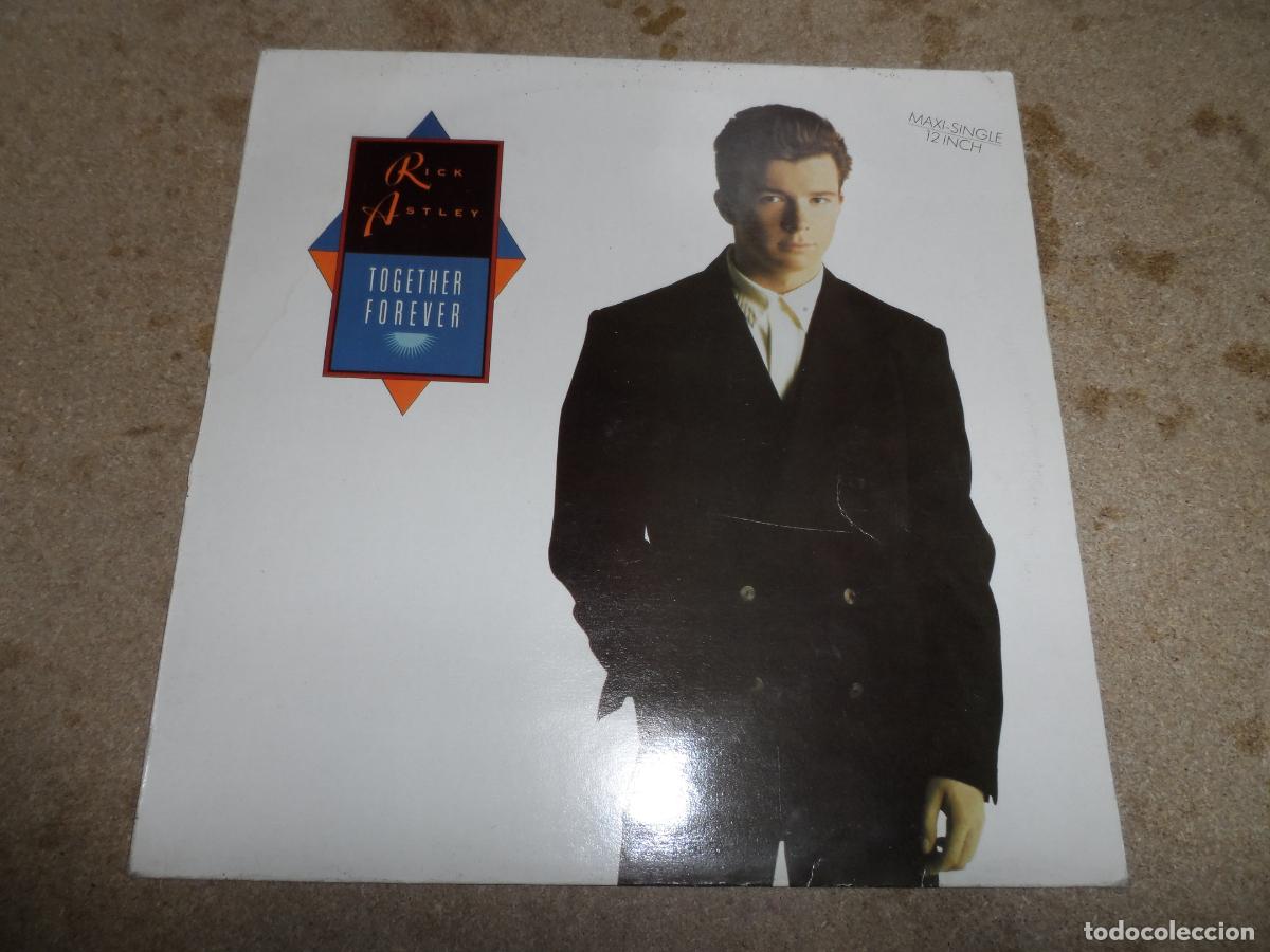 Discos de vinilo: Rick Astley &lrm;&ndash; Together Forever (SPAIN 1988) - Foto 1