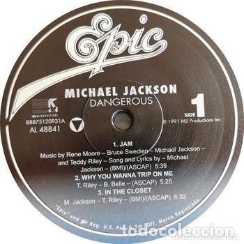 Discos de vinilo: Michael Jackson &ndash; Dangerous 2 LP - Foto 3