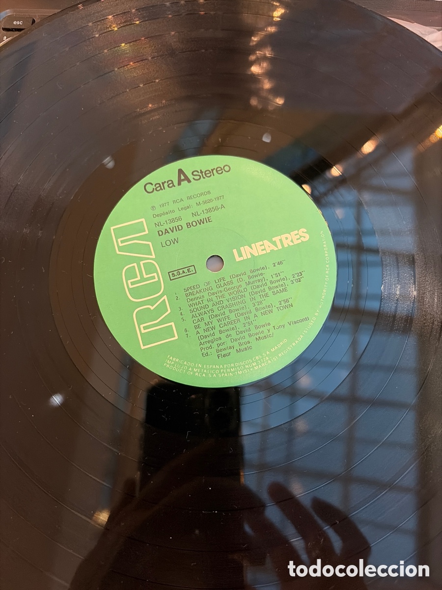 Discos de vinilo: DAVID BOWIE - LOW LP SPAIN - Foto 2