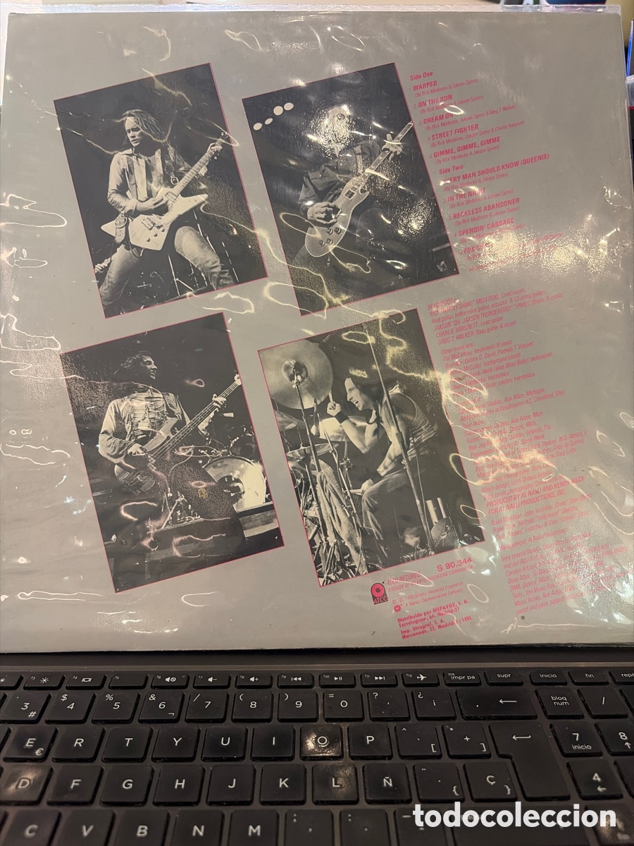 Discos de vinilo: BLACKFOOT - TOMCATTIN LP SPAIN - Foto 2