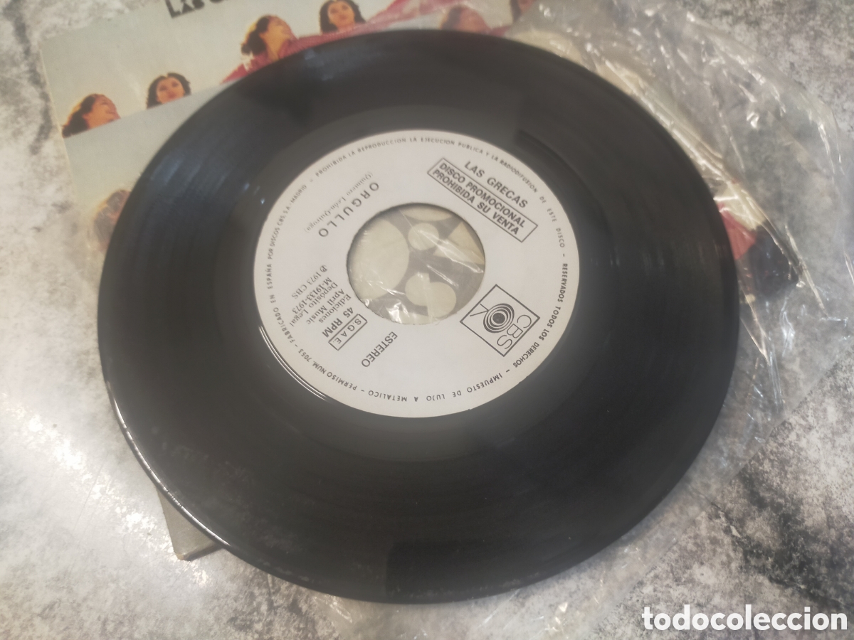 Discos de vinilo: Single Doble Promocional Las Grecas - Gipsy Rock - Foto 7