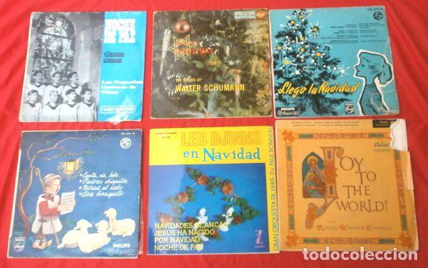 Discos de vinilo: NAVIDAD (6 Discos EP) VILLANCICOS A&ntilde;os 50-60