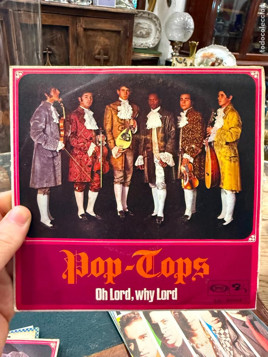 Discos de vinilo: SINGLES POP-TOPS - OH LORD, WHY LORD