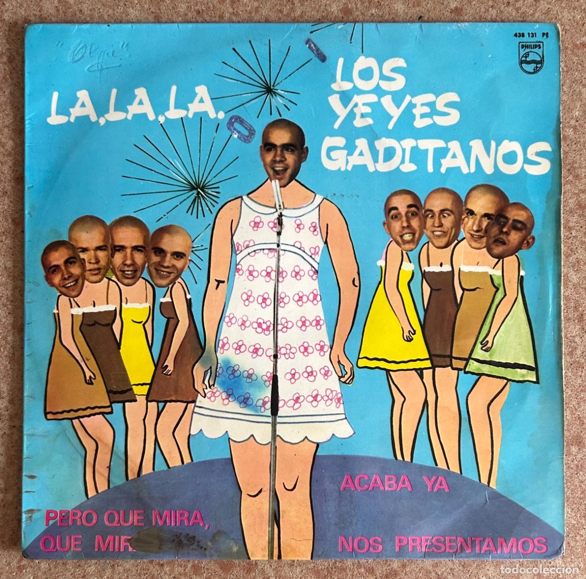 Discos de vinilo: Los yey&eacute;s gaditanos - La, la, la - 1968 - Foto 1