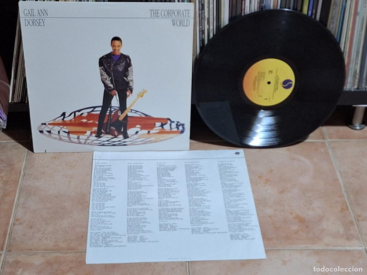 Discos de vinil: Gail Ann Dorsey &ndash; The Corporate World LP Sire &ndash; 9 25913-1 USA