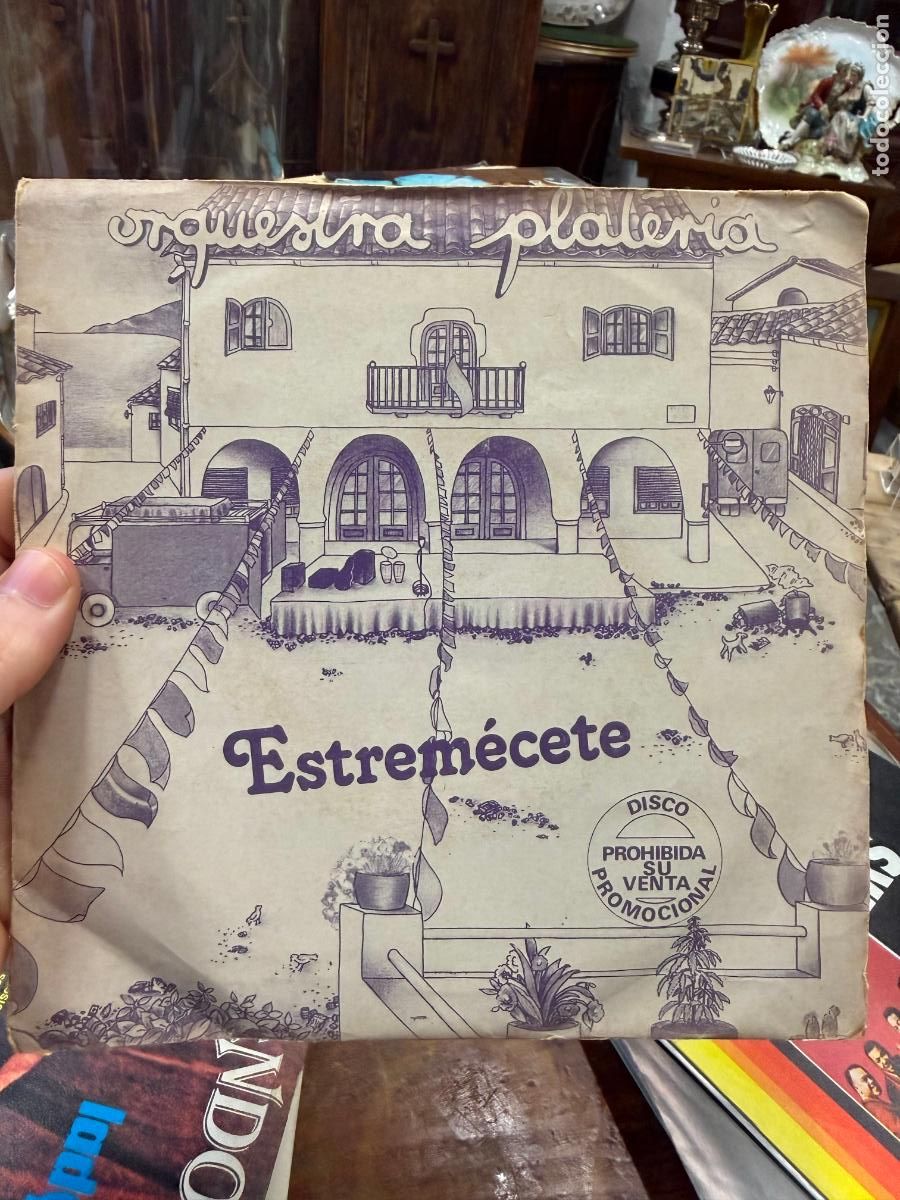 Discos de vinilo: SINGLES ORQUESTRA PLATERIA - ESTREMECETE