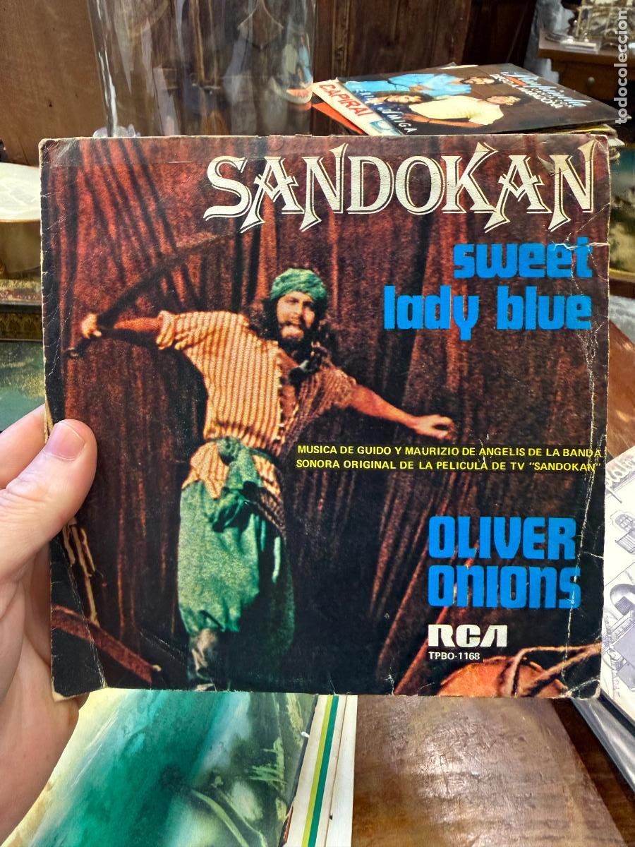 Discos de vinilo: SINGLES SANDOKAN - SWEEL LADY BLUE