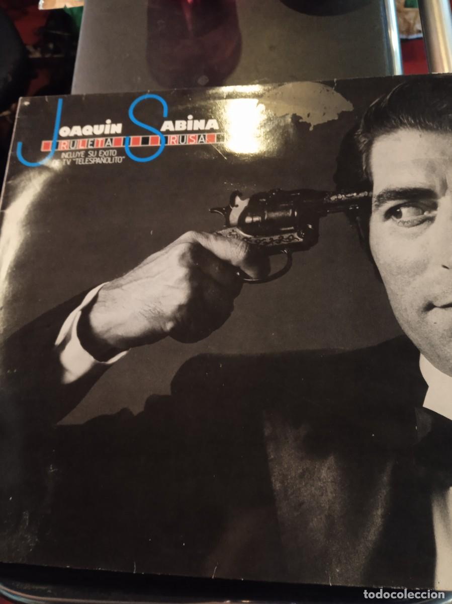 Discos de vinilo: JOAQU&Iacute;N SABINA- RULETA RUSA. LP