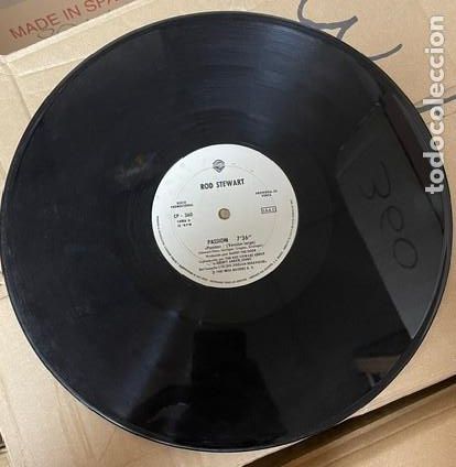 Discos de vinilo: MAXI SINGLE - ROD STEWART - PASSION - SOLO VINILO (SIN CAR&Aacute;TULA)