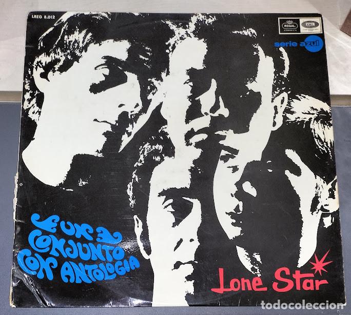 Discos de vinilo: Lone Star - Lone Star Un Conjunto Con Antologia - LP Regal &lrm;ref. LREG 8012. Ed. espa&ntilde;ola 1967.