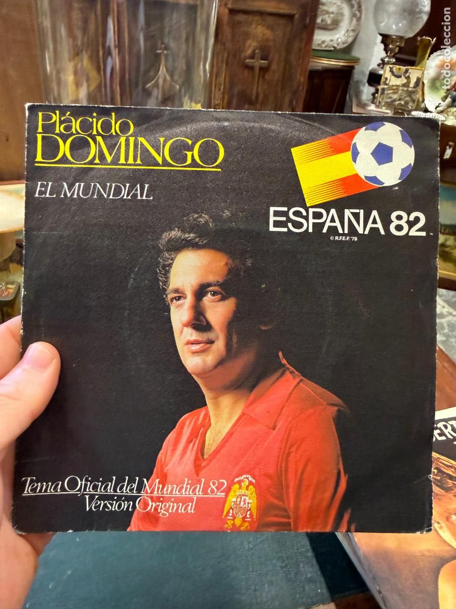 Discos de vinilo: SINGLES PLACIDO DOMINGO - EL MUNDIAL
