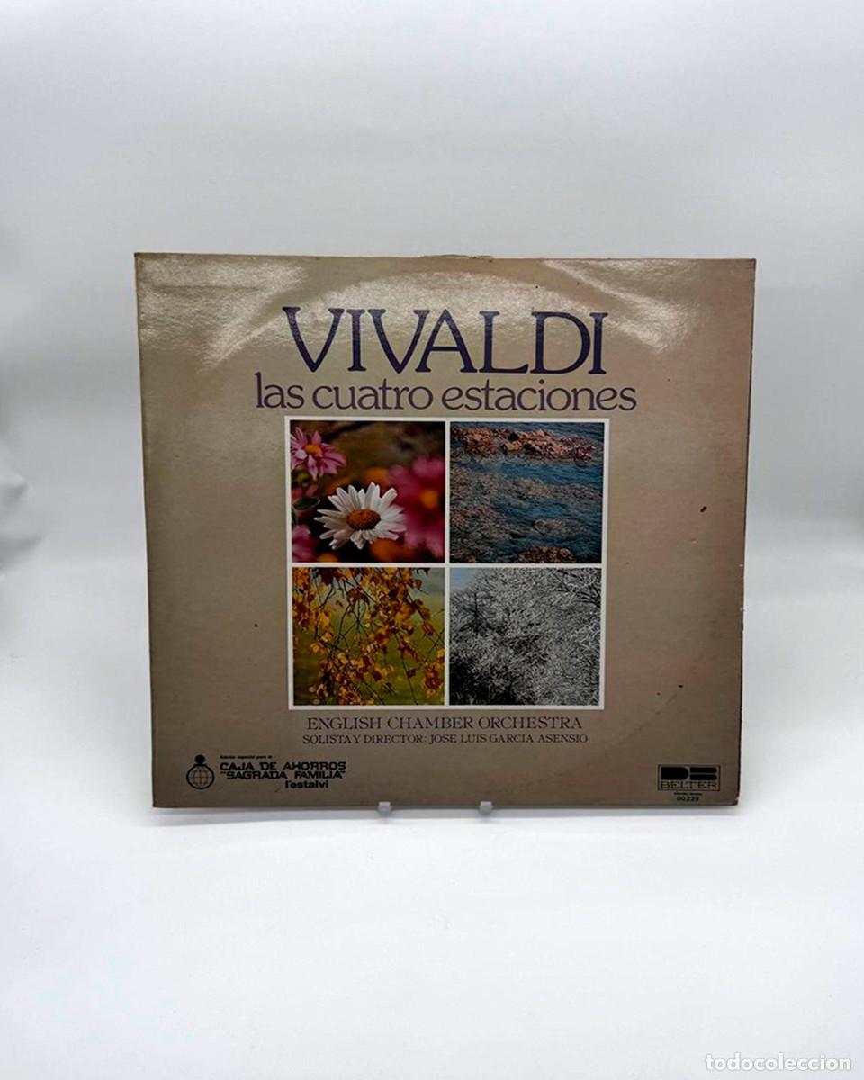 Discos de vinilo: LP Vinilo Vivaldi - Las Cuatro Estaciones (Belter, 1977) Edici&oacute;n Especial