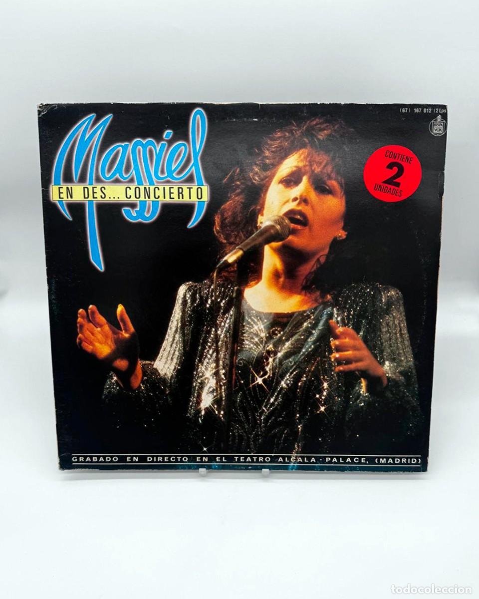 Discos de vinilo: 2LP Vinilo Massiel - En Des... Concierto (Hispavox, 1981) En Directo