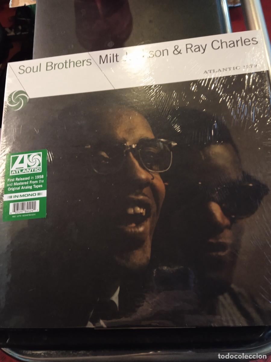 Discos de vinilo: MILT JACKSON & RAY CHARLES- SOUL BROTHERS. LP