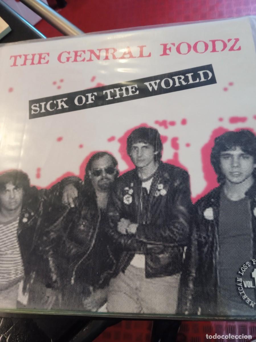 Discos de vinilo: THE GENERAL FOODZ- SICK OF THE WORLD- LP.