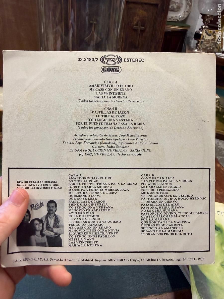Discos de vinilo: SINGLES REVUELO ---- - Foto 2