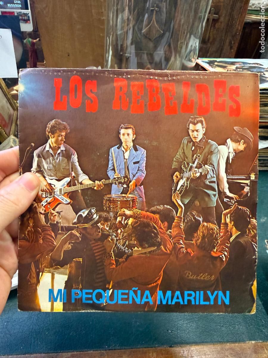 Discos de vinilo: SINGLES LOS REBELDES - MI PEQUE&Ntilde;A MARILYN
