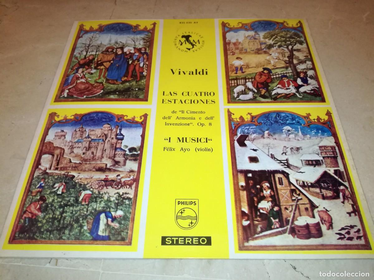 Discos de vinilo: VIVALDI-LAS CUATRO ESTACIONES-GATEFOLD-ORIGINAL ESPA&Ntilde;OL 1968-EN EXCELENTE ESTADO