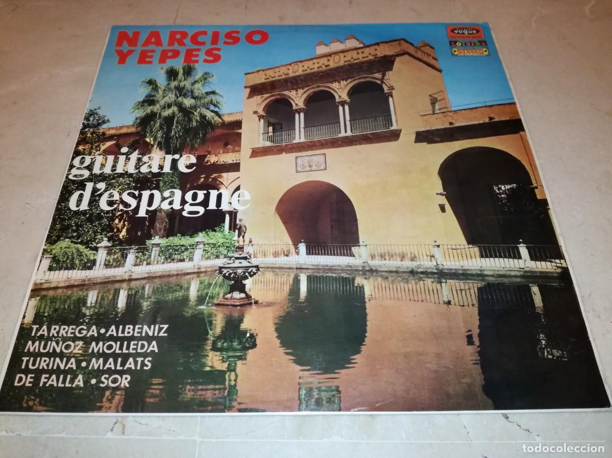 Discos de vinilo: NARCISO YEPES-GUITARE L&acute;ESPAGNE-ORIGINAL FRANC&Eacute;S