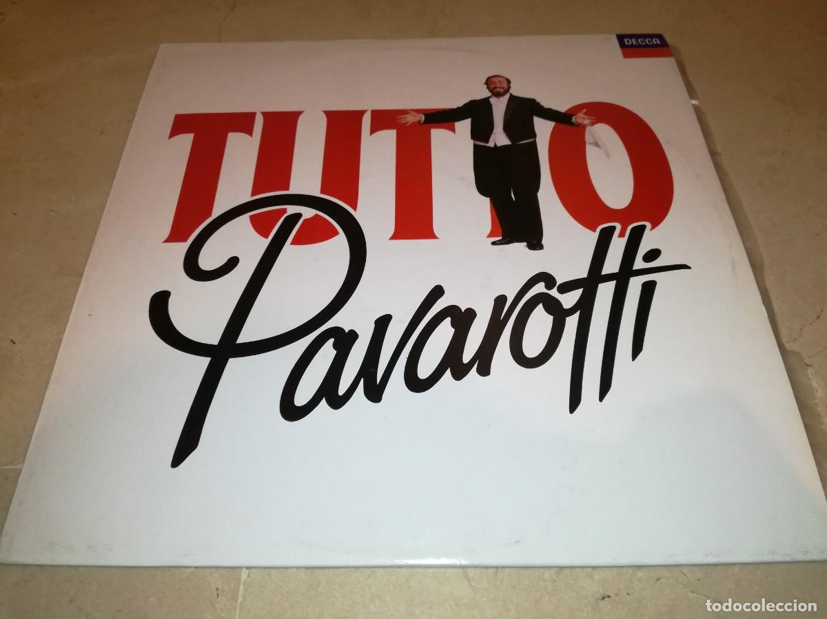 Discos de vinilo: LUCIANO PAVAROTTI-TUTTO PAVARPOTTI-DOBLE LP-EDICI&Oacute;N ESPA&Ntilde;OLA-EN EXCELENTE ESTADO