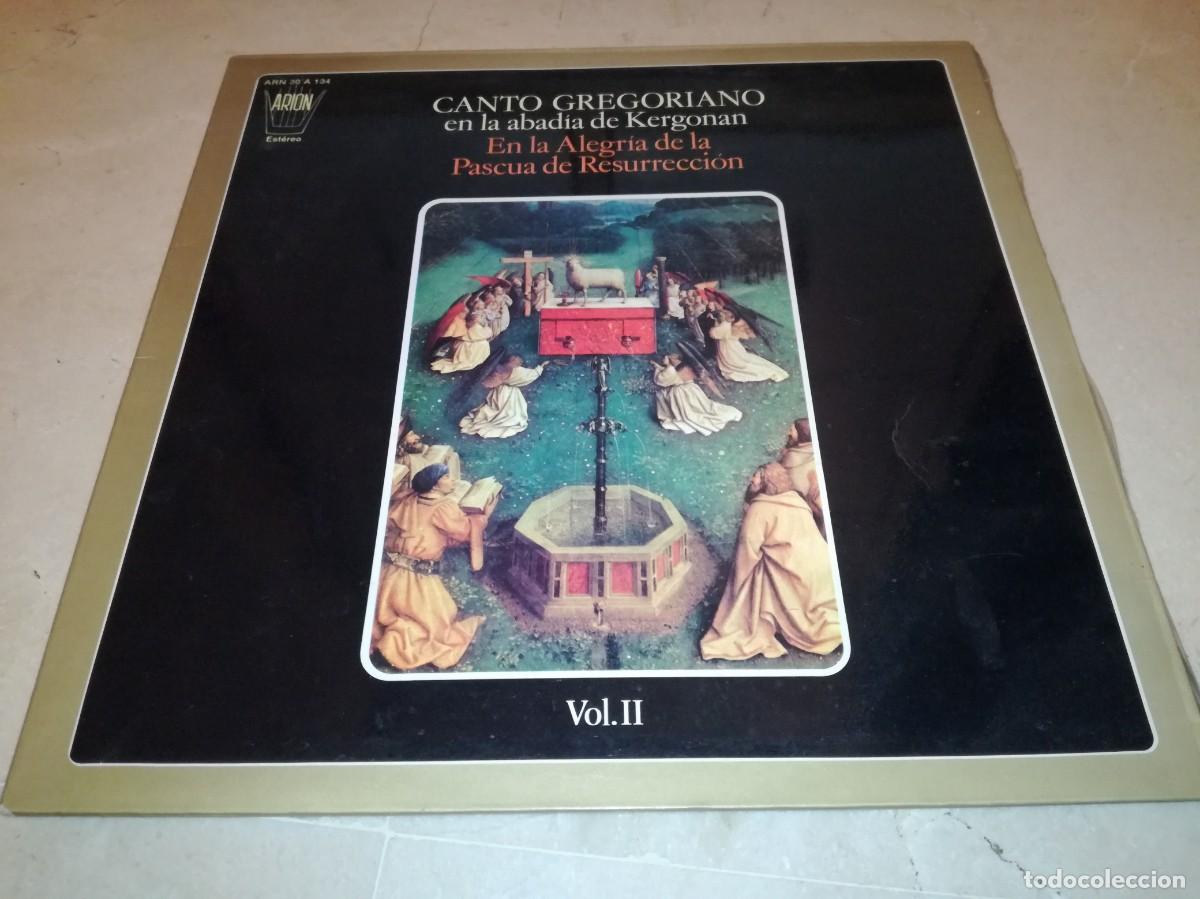 Discos de vinilo: CANTO GREGORIANO EN LA ABADIA DE KERGONAN-GATEFOLD