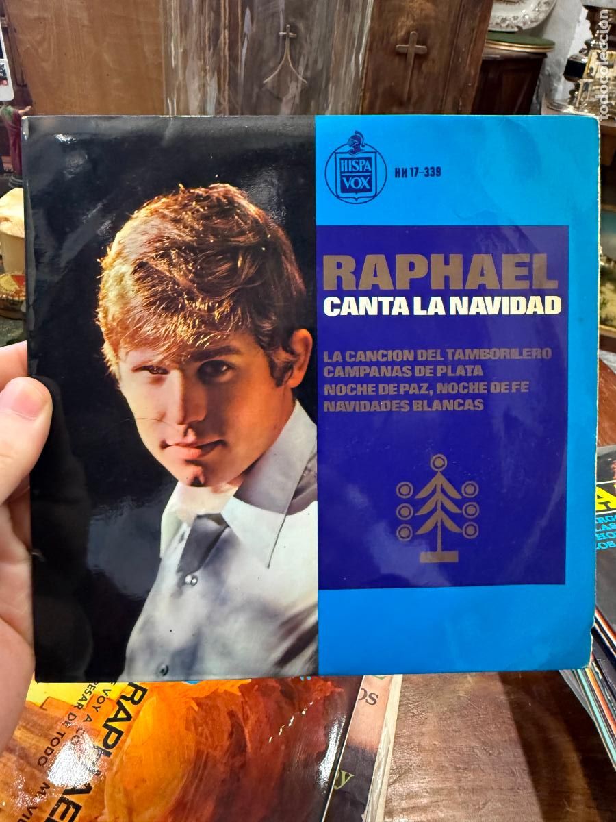 Discos de vinilo: SINGLES RAPHAEL CANTA LA NAVIDAD