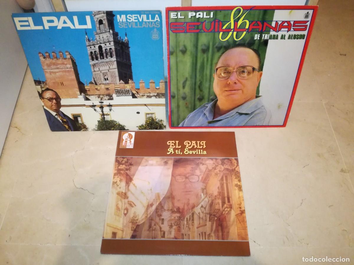 Discos de vinilo: LOTE DE 3 LPs ORIGINALES DE EL PALI - Foto 1