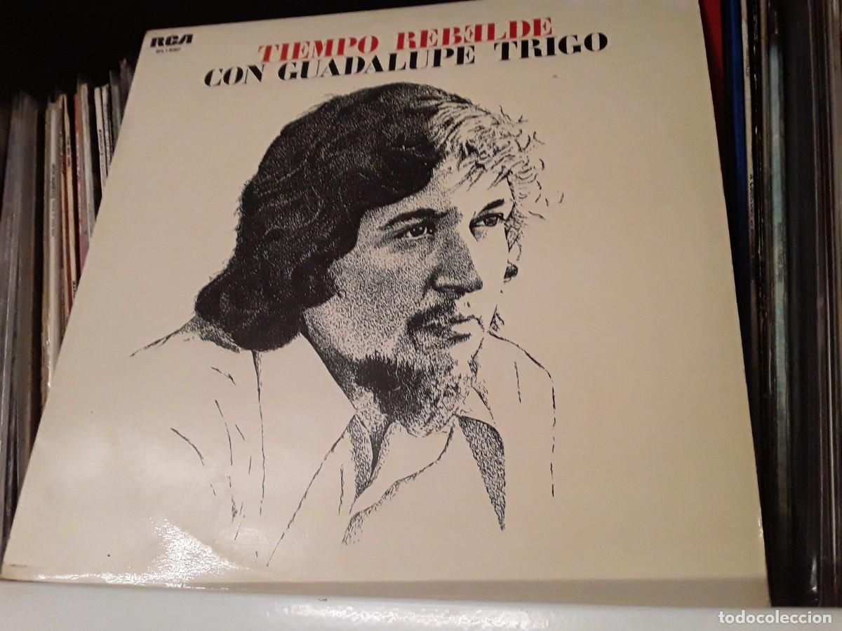 Discos de vinilo: Guadalupe Trigo - Tiempo Rebelde Con Guadalupe Trigo (LP, Album, Promo)