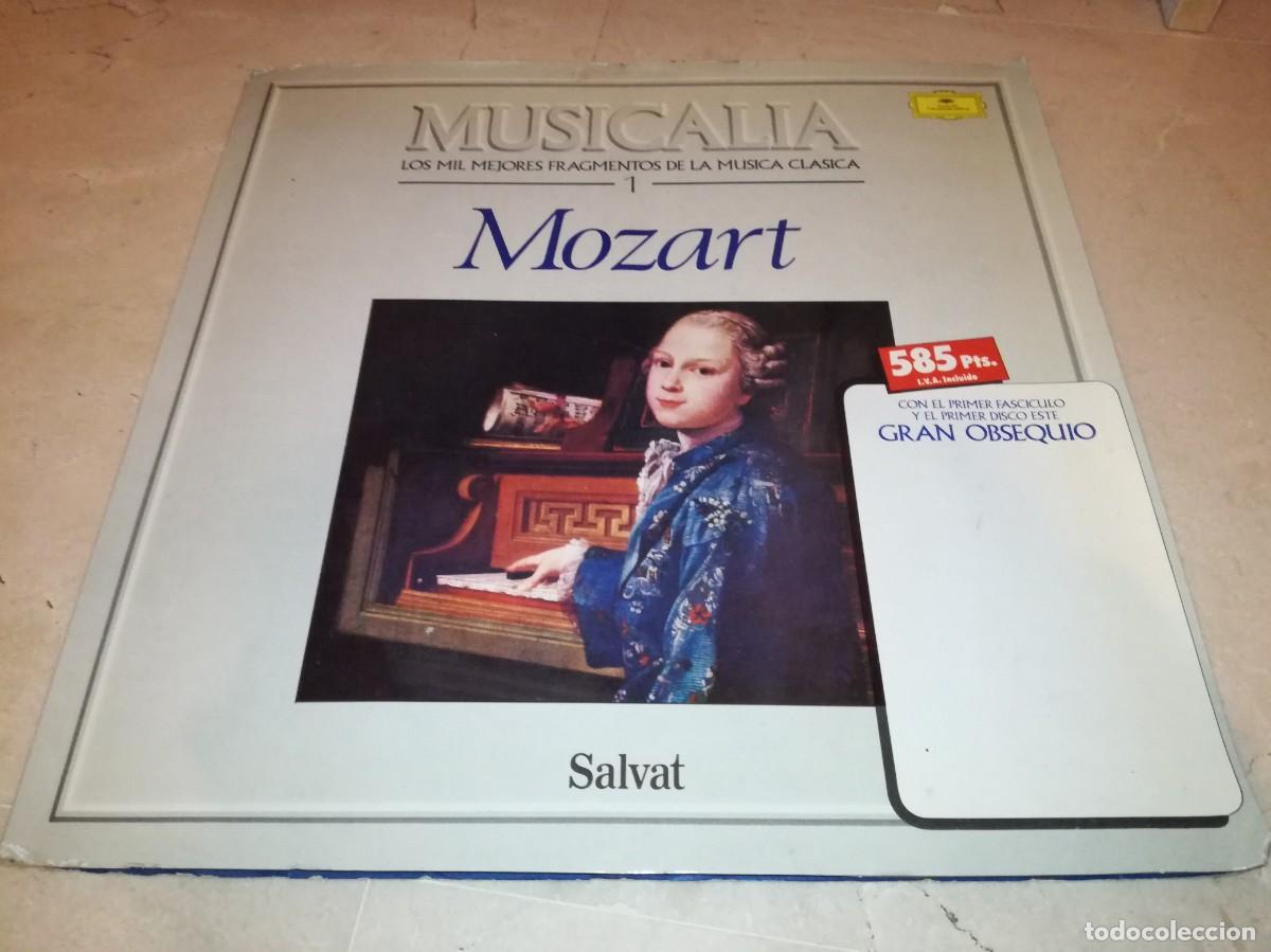 Discos de vinilo: ESTUCHE ESPECIAL DE MUSICALIA-MOZART VOL. 1-CON FASCICULOS